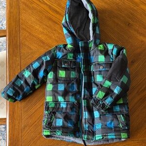 Wippette Kids Plaid Jacket with Hood